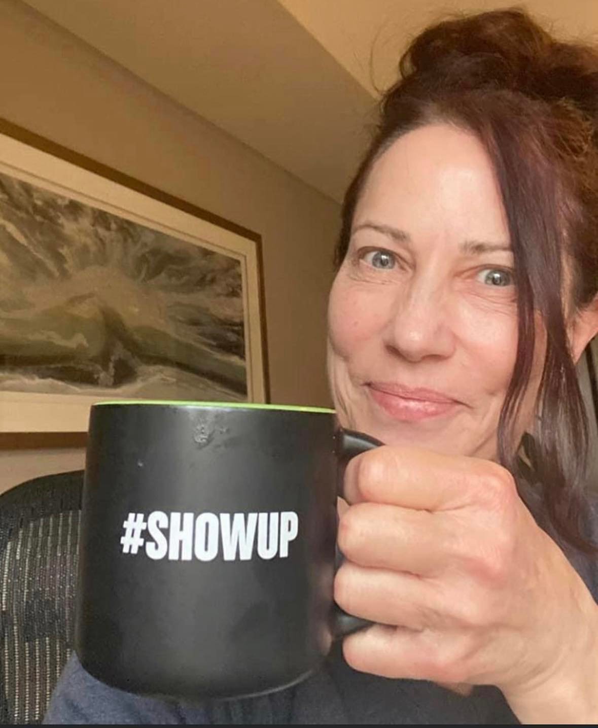 show up
