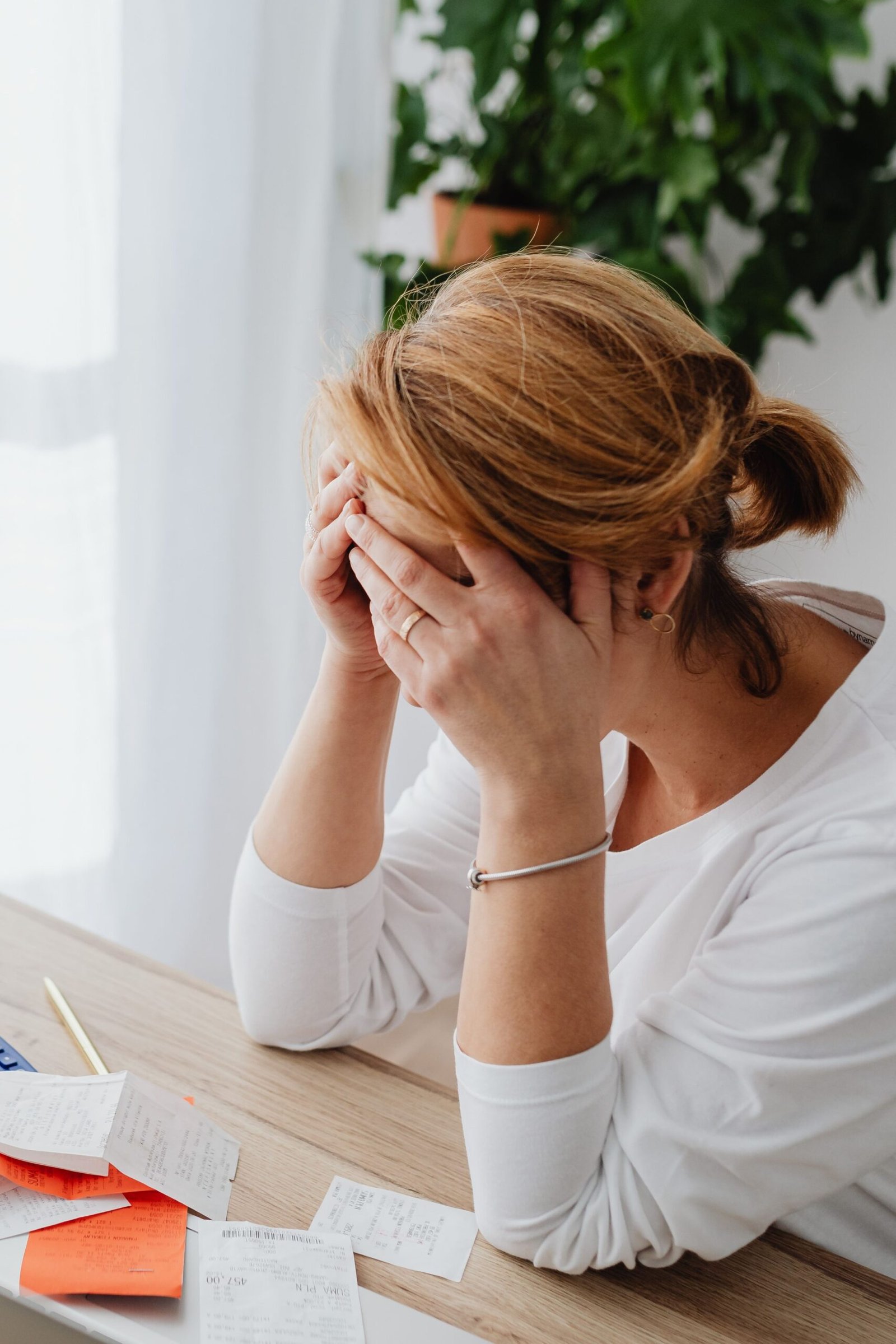 woman frustrated